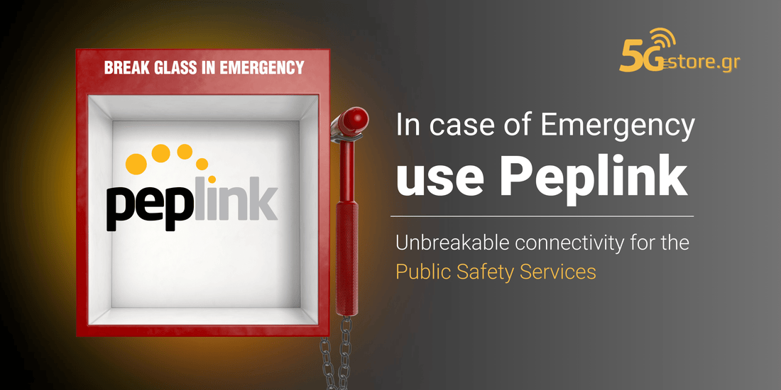 Peplink for Public Safety Services Banner