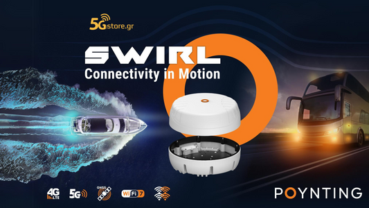 This is SWIRL, the new revolutionary Antenna from Poynting