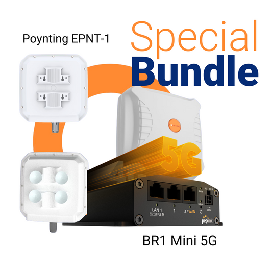 Bundle - Poynting EPNT-1 & Peplink BR1 Mini 5g